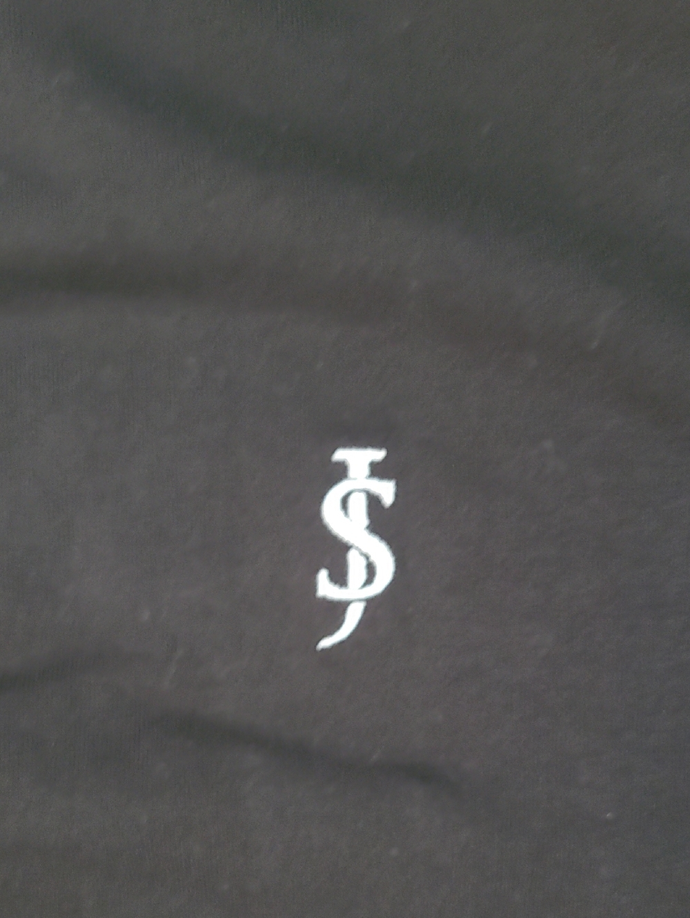 Scott James Black V-Neck Short Sleeve Men's Shirt with Contrast Trim Size Large - Picture 4 of 9
